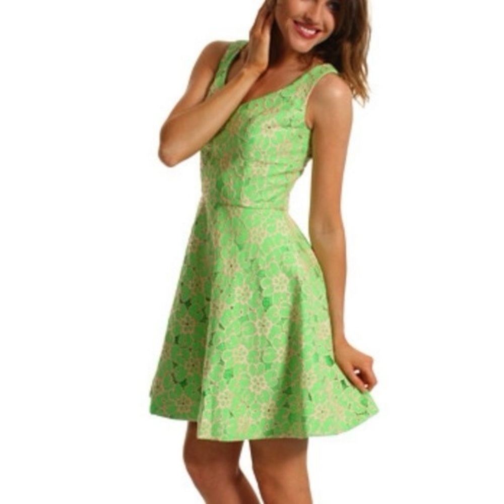 NWOT Vintage Lilly Pulitzer Freja Floral Dress